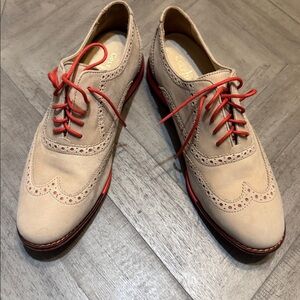 Cole Haan Beige and Red Women's Loafers